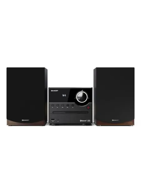 Sharp XL-B512(BR) sistema de audio para el hogar Microcadena de música para uso doméstico 45 W Marrón