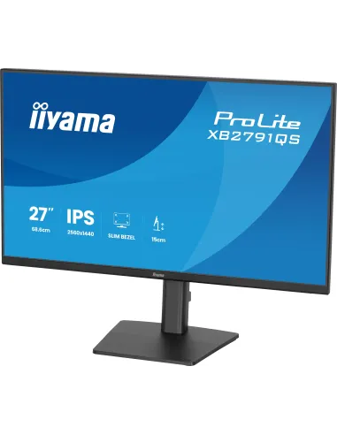 iiyama ProLite XB2791QS-B1 pantalla para PC 68,6 cm (27") 2560 x 1440 Pixeles Quad HD LED Negro