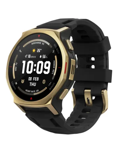 Amazfit T-rex 3 Pro 3,35 cm (1.32") AMOLED 44 mm Digital 466 x 466 Pixeles Pantalla táctil Oro Wifi GPS (satélite)