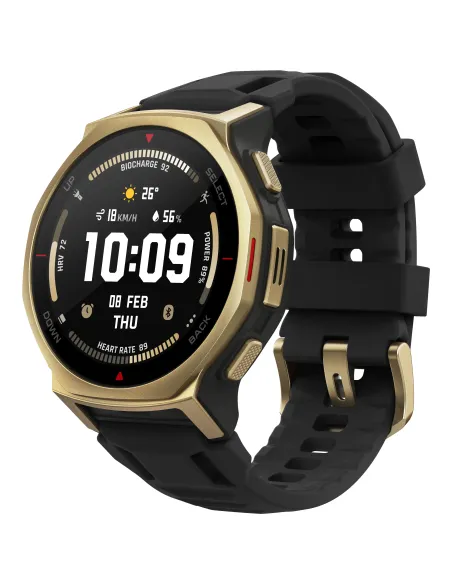 Amazfit T-rex 3 Pro 3,35 cm (1.32") AMOLED 44 mm Digital 466 x 466 Pixeles Pantalla táctil Oro Wifi GPS (satélite)