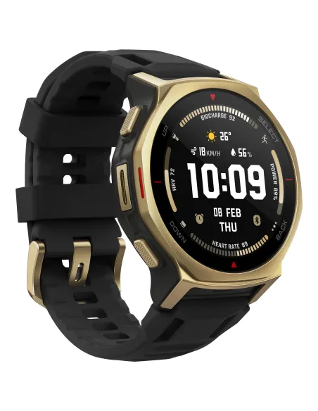 Amazfit T-rex 3 Pro 3,35 cm (1.32") AMOLED 44 mm Digital 466 x 466 Pixeles Pantalla táctil Oro Wifi GPS (satélite)