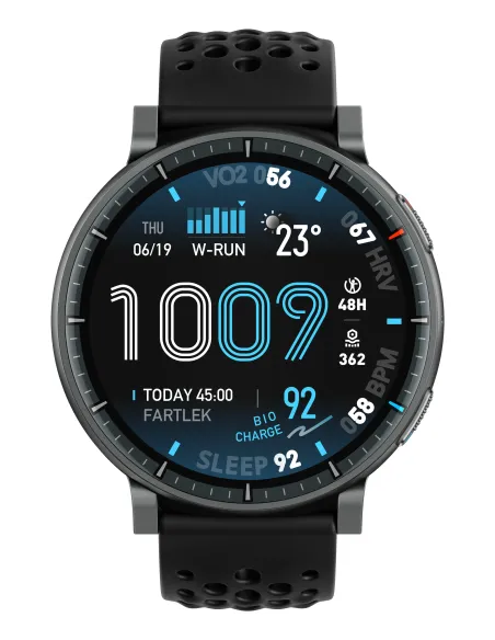 Amazfit Active Max 3,81 cm (1.5") AMOLED Digital 480 x 480 Pixeles Pantalla táctil Negro