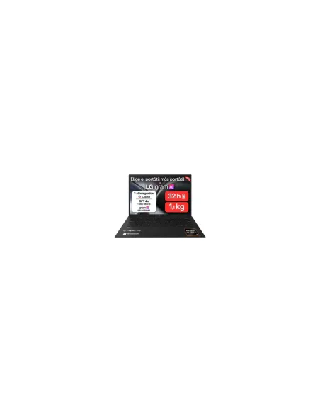 PORTATIL LG GRAM 14" 14Z95U, WINDOWS 11 HOME, RYZEN AI 7 450, 32 GB RAM, 512 GB SSD, PANTALLA IPS (1920*1200)