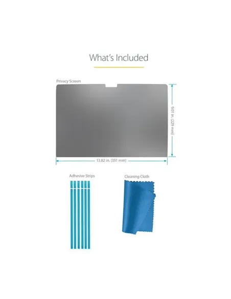 Filtro de privacidad startech para macbook pro 16 pulgadas