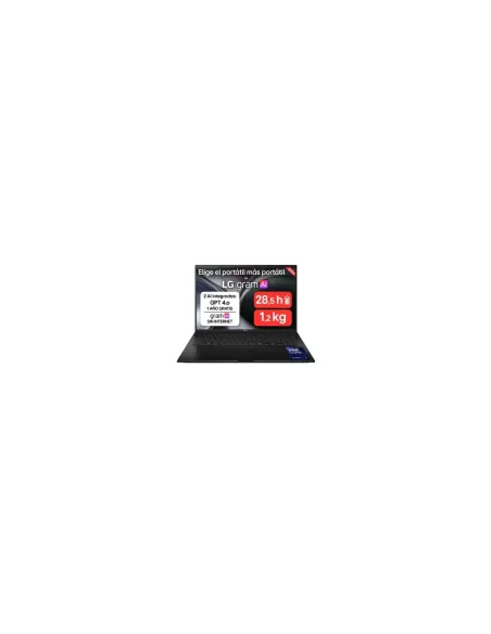 PORTATIL LG GRAM 16" 16ZD90TL, INTEL CORE ULTRA 7, 32 GB RAM, 512 GB SSD, PANEL IPS WQXGA (2560X1600)