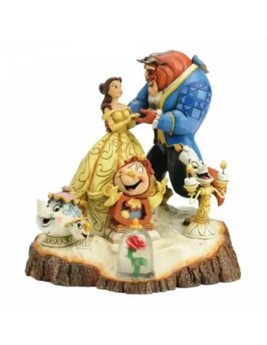 Figura enesco disney la bella y la bestia by heart