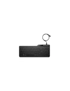 HP Teclado con cable retroiluminado multidispositivo 405