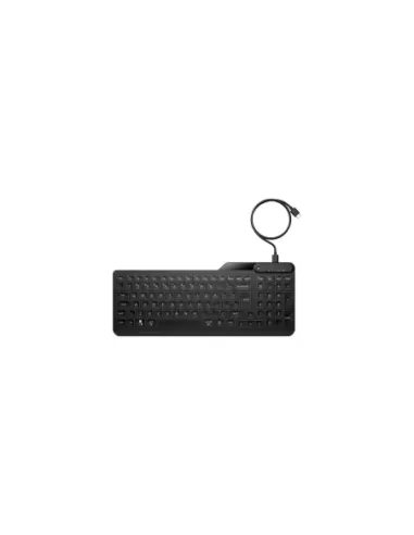HP Teclado con cable retroiluminado multidispositivo 405
