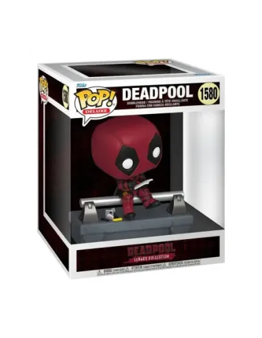 Funko pop deluxe marvel deadpool deadpool on bridge