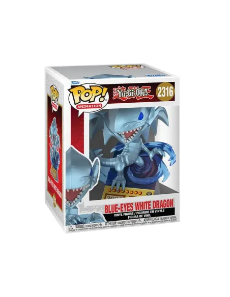 Funko pop premium yu - gi - oh! dragon blanco de ojos azules