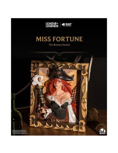 Figura league of legends marco 3d the bounty hunter miss fortune