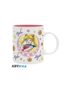 Taza sailor moon luna y patch 320 ml