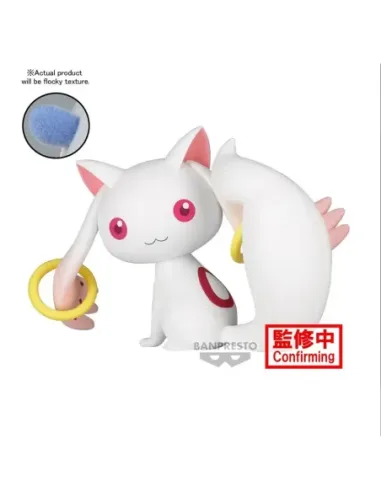 Figura banpresto puella magi madoka magica: the movie rebellion fluffy puffy kyubey 7cm