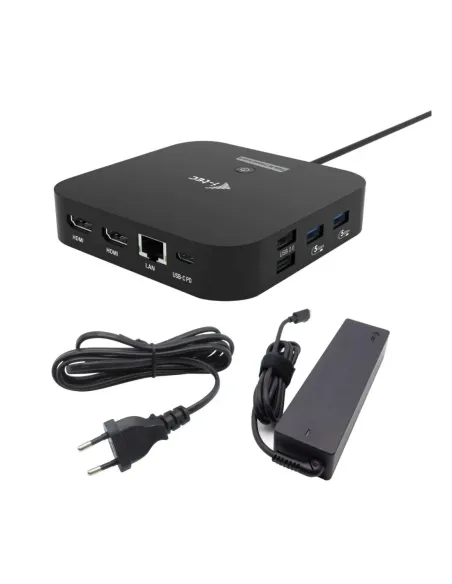 Docking station i - tec usb tipo c 10 en 1 + cargador universal 100w