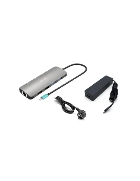 Docking station startech usb tipo c 8 en 1 + cargador 100w