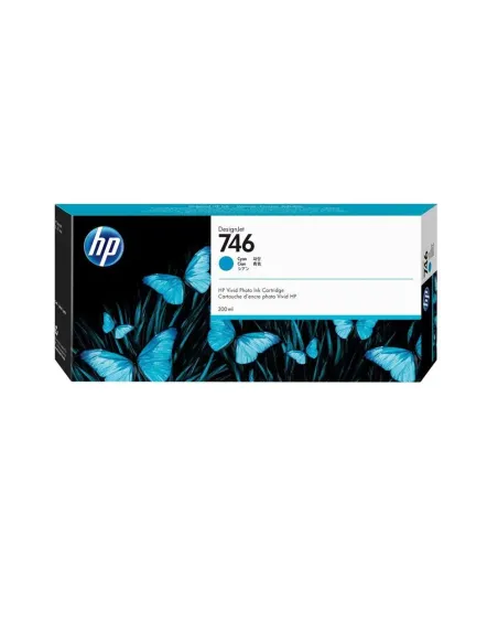 HP Cartucho de tinta cian HP DesignJet 746 de 300 ml