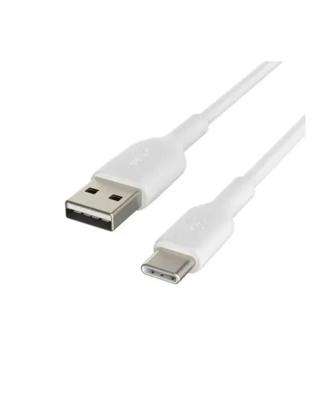 Cable usb tipo c a usb tipo a belkin 0.15m -  macho - macho -  blanco