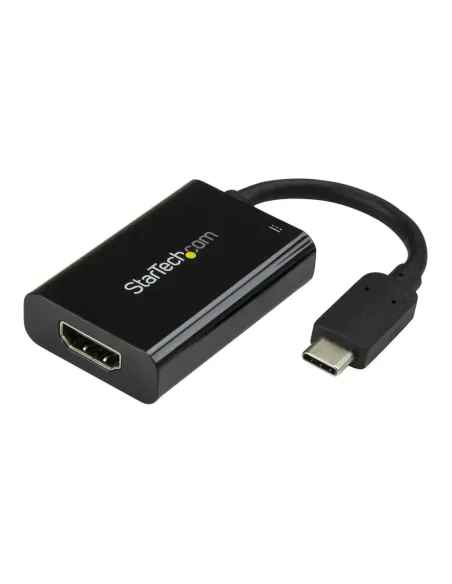 Adaptador externo usb tipo c a hdmi startech macho - hembra -  negro