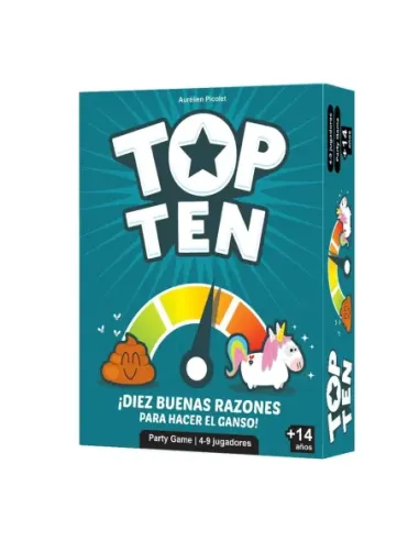 Juego de mesa top ten pegi 14