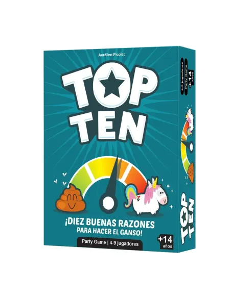Juego de mesa top ten pegi 14