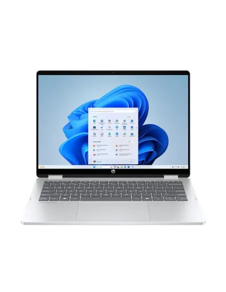 Portátil hp omnibook 5 flip 14 - fp0057ns core 7 - 150u 14 pulgadas táctil -  16gb -  ssd 1tb -  plata -  w11