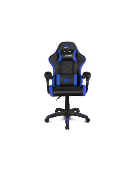 DRIFT Silla Gaming DR35 Negra-Azul Eléctrico