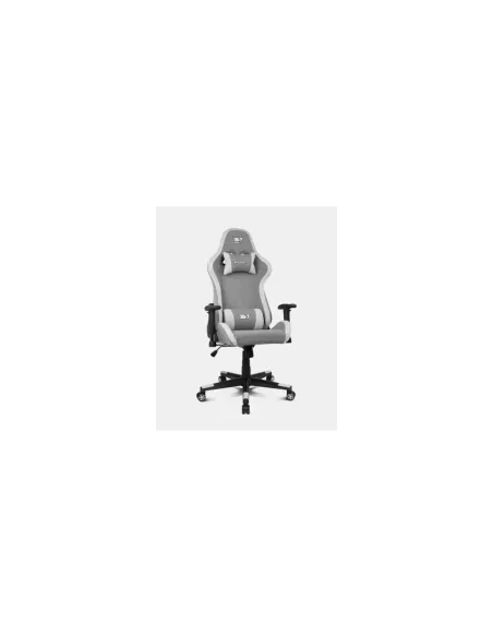 DRIFT DR90 PRO Silla para videojuegos de PC Asiento acolchado Gris, Blanco
