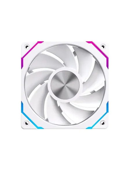 Ventilador caja einarex ex12ci argb 120mm blanco invertido