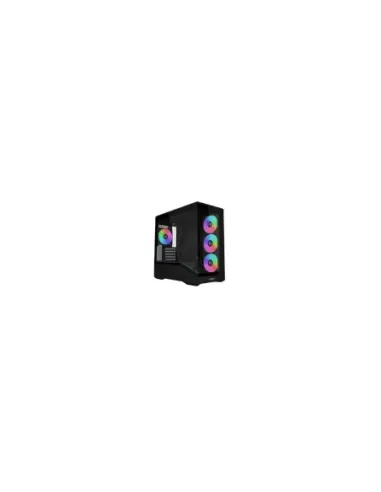 Caja ordenador gaming lian li vector v100r mini matx argb cristal templado negra