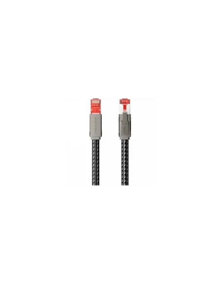 Cable de Red RJ45 SFTP Vention IKMHG Cat.8/ Gaming/ 50cm/ Gris