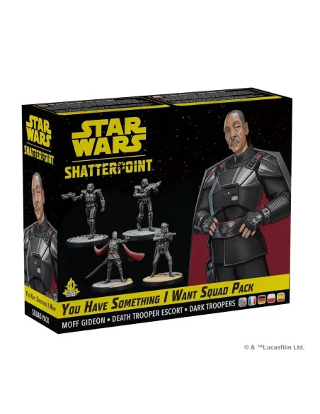Juego de mesa star wars shatterpoint you have something i want squad pack edad recomendada 14 años