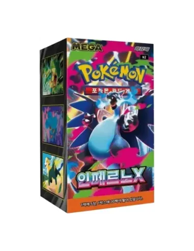 Pokemon tcg inferno x sobres de refuerzo coreano