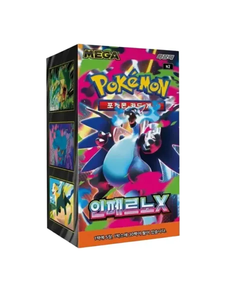 Pokemon tcg inferno x sobres de refuerzo coreano