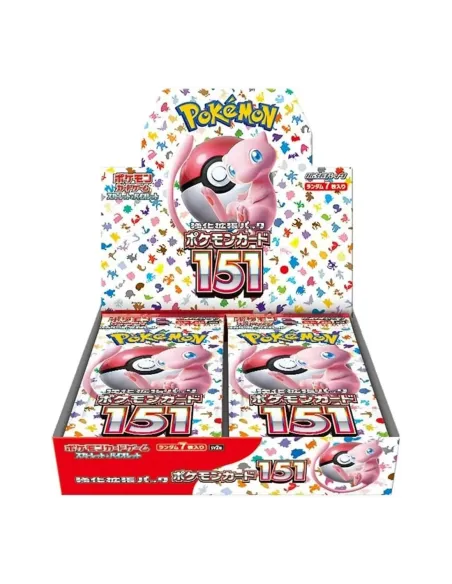 Pokemon tcg pokémon card 151 caja de 20 sobres japonés
