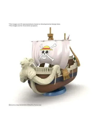 Maqueta bandai hobby netflix one piece gsc going merry
