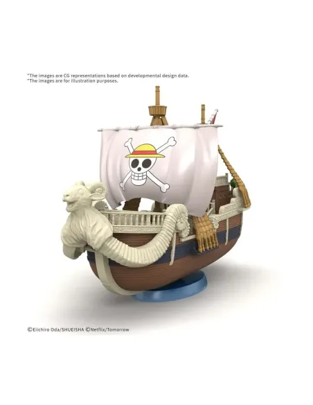 Maqueta bandai hobby netflix one piece gsc going merry
