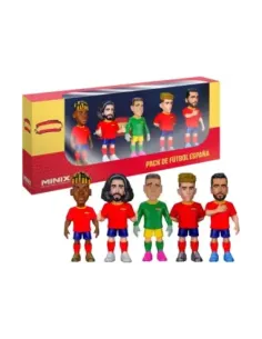 Minix españa mundial pack 5 jugadores