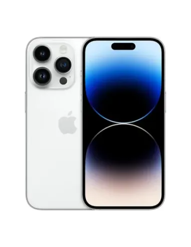 Telefono movil smartphone apple iphone 14 pro 5g - 128gb - 6.1 pulgadas plata acondicionado