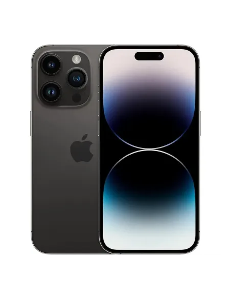 Telefono movil smartphone apple iphone 14 pro 5g - 128gb - 6.1 pulgadas negro acondicionado