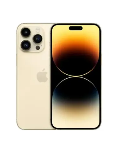 Telefono movil smartphone apple iphone 14 pro max 5g - 256gb - 6.7 pulgadas gold acondicionado