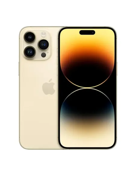 Telefono movil smartphone apple iphone 14 pro max 5g - 256gb - 6.7 pulgadas gold acondicionado