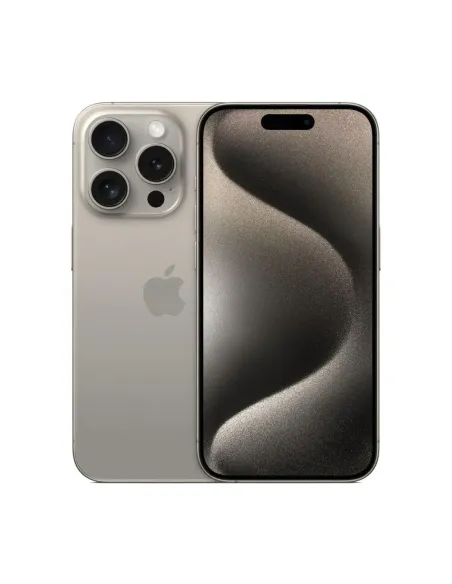 Telefono movil smartphone apple iphone 15 pro 5g - 128gb - 6.1 pulgadas titanium acondicionado
