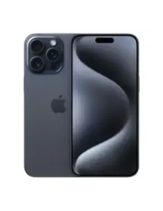 Telefono movil smartphone apple iphone 15 pro max 5g - 256gb - 6.7 pulgadas azul acondicionado