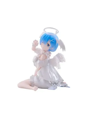 Figura banpresto re zero starting life in another world relax time rem sweet angel ver.