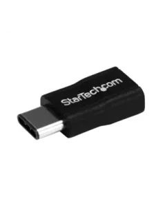 Adaptador usb tipo c a micro usb startech macho - hembra -  negro