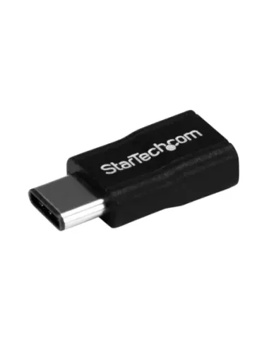 Adaptador usb tipo c a micro usb startech macho - hembra -  negro