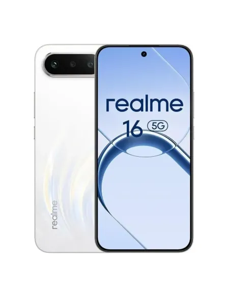 Telefono movil smartphone realme 16 5g -  8gb -  256gb -  6.57 pulgadas fhd+ -  blanco