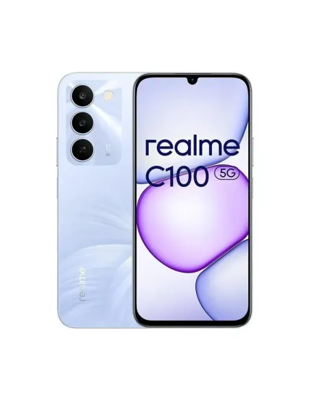 Telefono movil smartphone realme c100 5g -  4g -  256gb -  6.8 pulgadas -  purpura