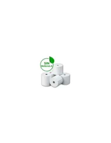 Caja de Rollos Papel Térmico Genérico 80x60 BPAF/ 80 x 60mm/ 80 unidades