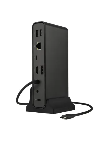ASUS Triple Display USB-C Dock DC300 Acoplamiento USB 3.2 Gen 2 (3.1 Gen 2) Type-C Negro